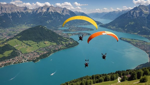 Saut en parapente à annecy : vivez l'adrénaline des cieux !
